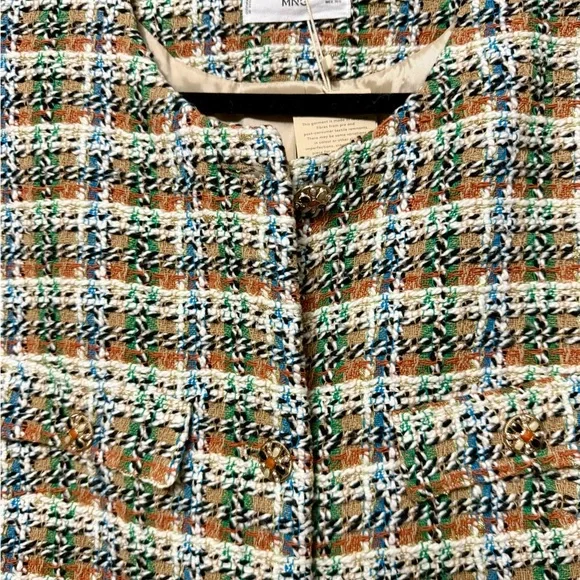 Mango Tweed Jacket - Picture 4 of 7